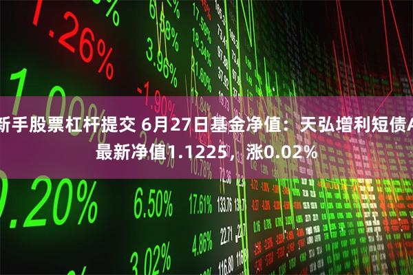 新手股票杠杆提交 6月27日基金净值：天弘增利短债A最新净值1.1225，涨0.02%